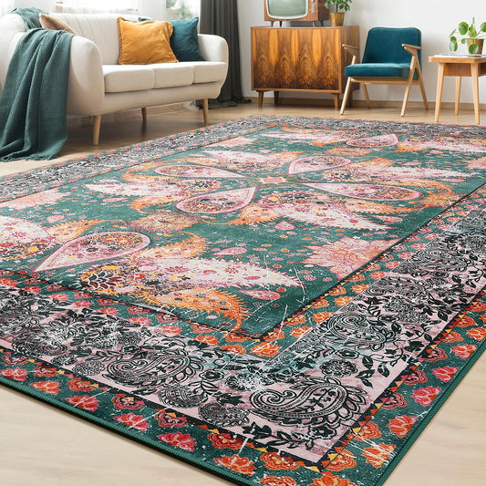 Vintage Washable Non-Slip Rug