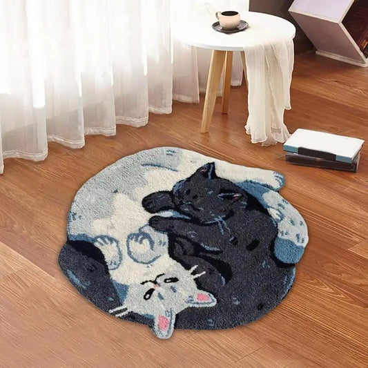 Cat Hug Bath Rug