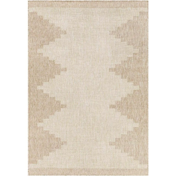 Elegant Outdoor Geometric Rug